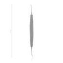 Kétvégű perioszteális emelő, teljes vastagságú lágyrész felemelésére tervezve, rendszeres élezéssel a hosszabb élettartam érdekében.