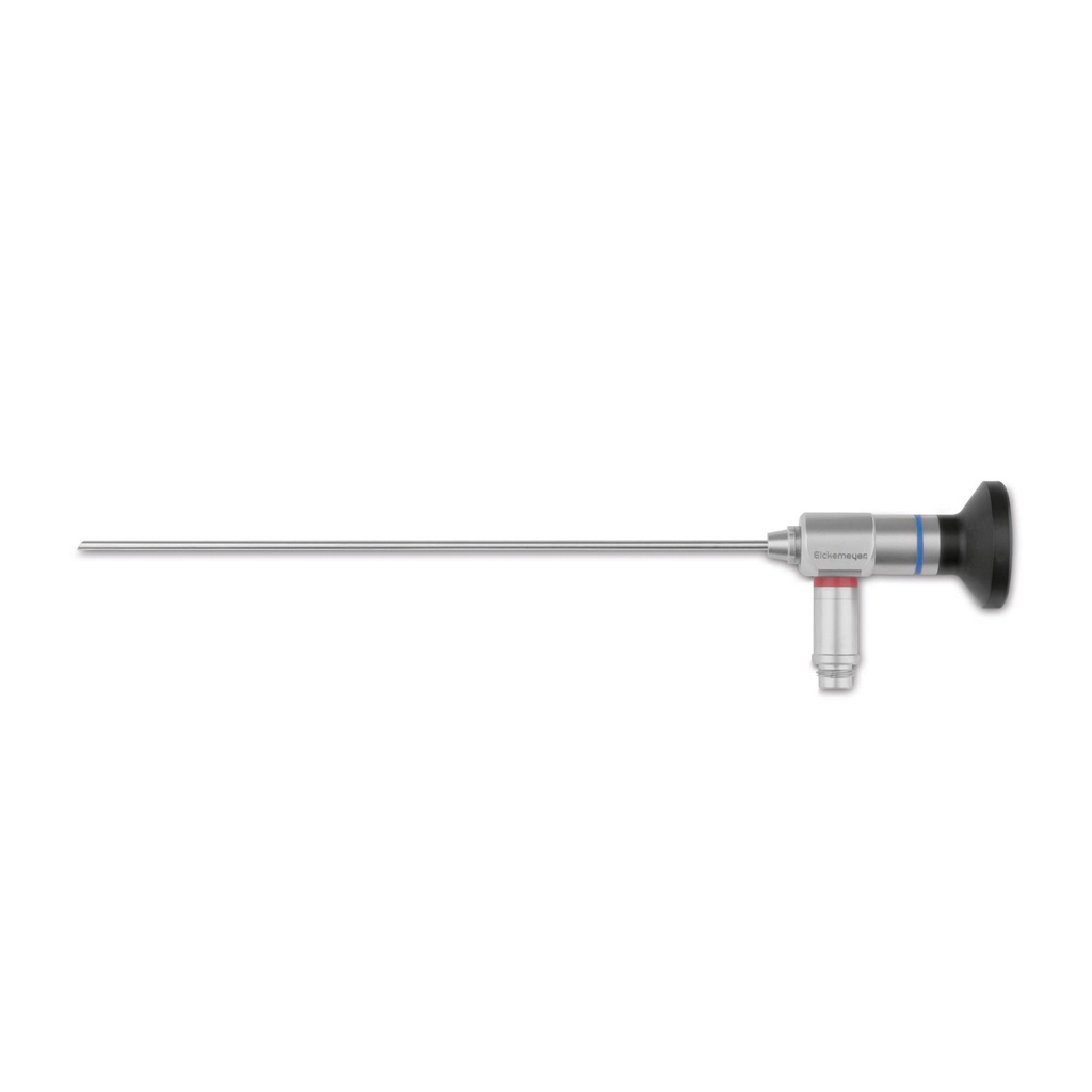 Merev endoszkóp, Ø 2,7 mm, hossz: 17,4 cm, 30° előretekintő optika, meríthető kivitel
