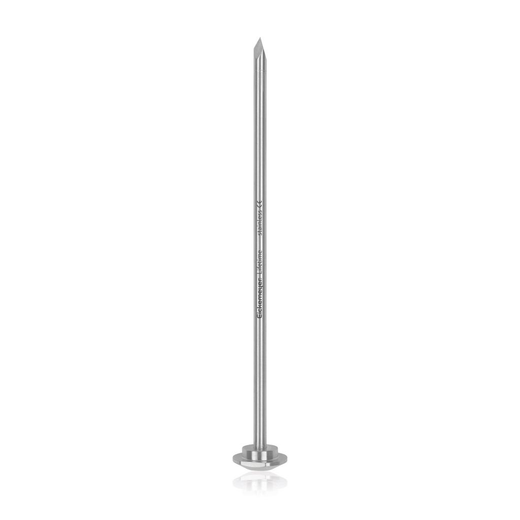 Trokár, háromélű, éles heggyel, Ø = 3,5 mm
