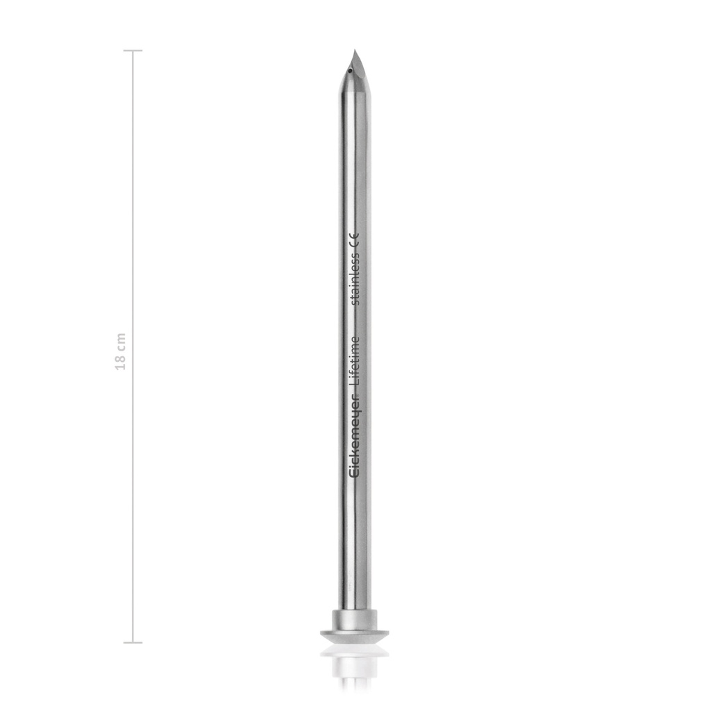 [30495028] Trokár, háromélű, éles heggyel, Ø = 10 mm