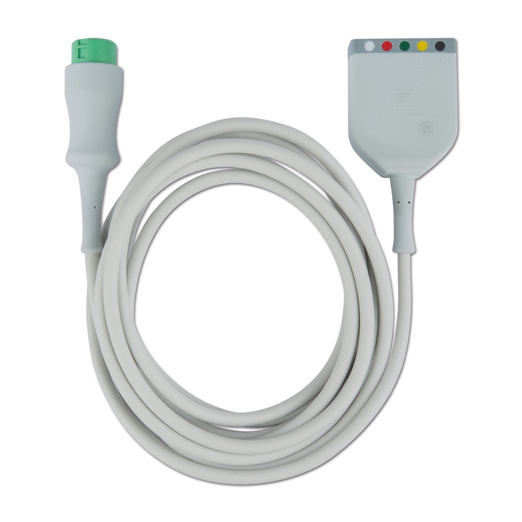 [E32190002] ECG-kábel, 3/5 elvezetéses, LifeVet 8M/C/12M készülékekhez