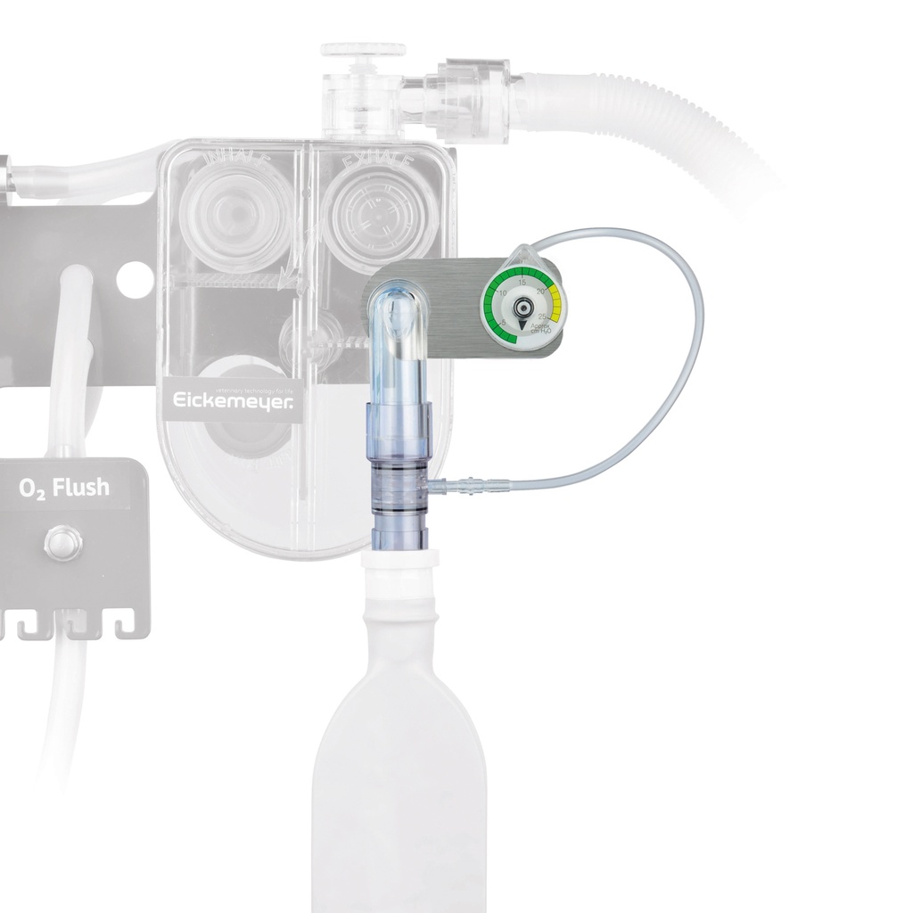 Nyomásmérő NarkoVet Light készülékhez, rögzítőlemezzel, félig eldobható kivitelben, csatlakozóval