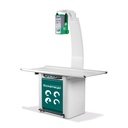 701115 HiRay PLUS + 701480 asztal+ 708482 DigiVet DR Panel