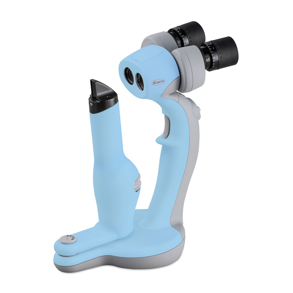 KOWA SL-19 kézi réslámpa, kék, hordozható
