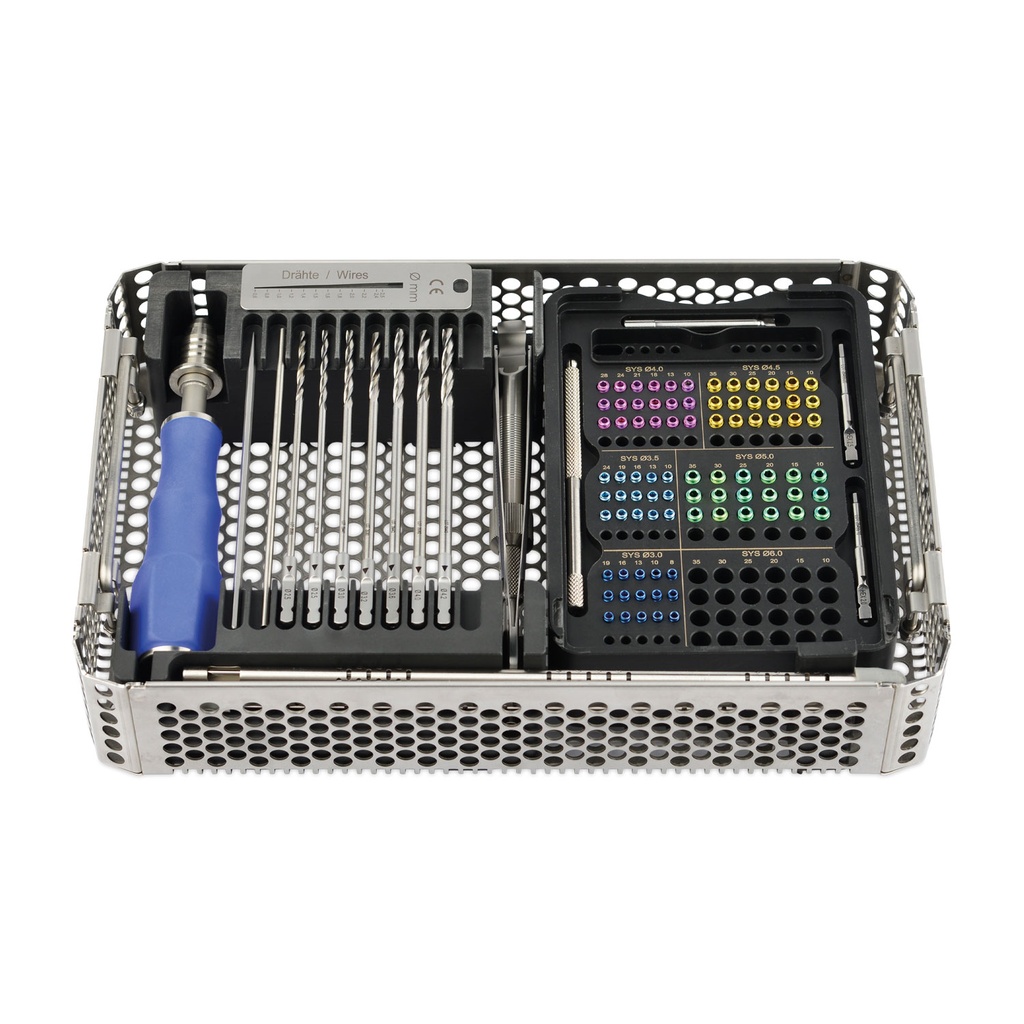 Zlig II csavar- és műszerkészlet