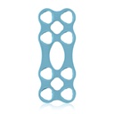 EickLoxx Micro csontlemez, 4×2 lyuk, 18,5 × 7,5 × 1,0 mm, 1.0 rendszer, világoskék
