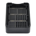 Zlig2 interferenciacsavar-tálca fedéllel, üres