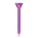Titán zárócsavar Ø1,2 × 9 mm, szögstabil, többirányú, magenta, Torx 6, önfúró, önmetsző