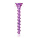 Titán zárócsavar Ø1,2 × 10 mm, szögstabil, többirányú, magenta, Torx 6, önfúró, önmetsző