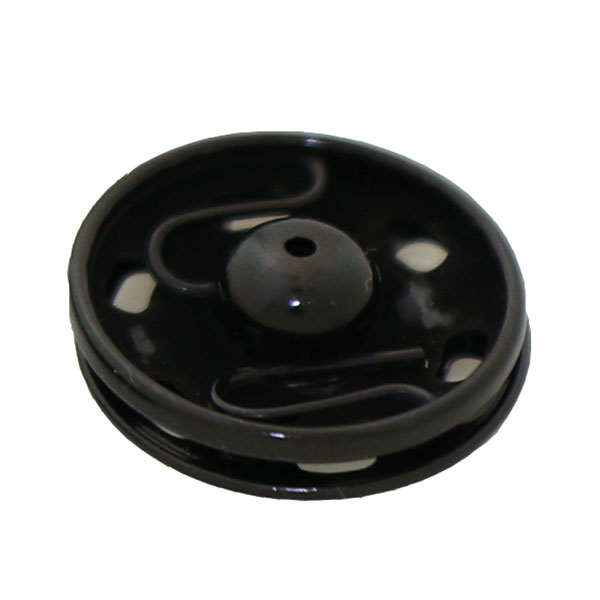 VetMedCare patentgombok, fekete, 11 mm, 6 db
