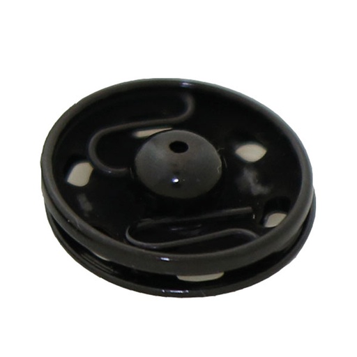 [VMC41096] VetMedCare patentgombok, fekete, 11 mm, 6 db