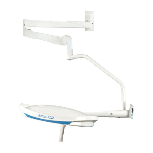[613011] Mach LED 6SC BASIC műtőlámpa, falra szerelhető kivitel, transzformátor házzal és tápegységgel együtt