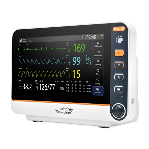 [321916] Vetal 3 páciensmonitor, 10" érintőképernyővel, akkumulátorral