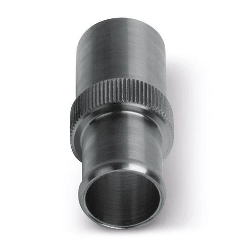 [214501] Tracheal-tubus csatlakozó, fém, 12 mm