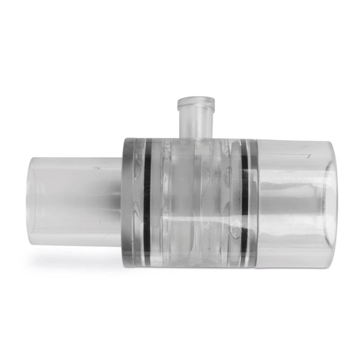 [321373] Kapnográf-csatlakozó, méret: ID=15 mm, OD=15 mm – csatlakozás a Y-darab és a tubuscsatlakozó között, 1 db