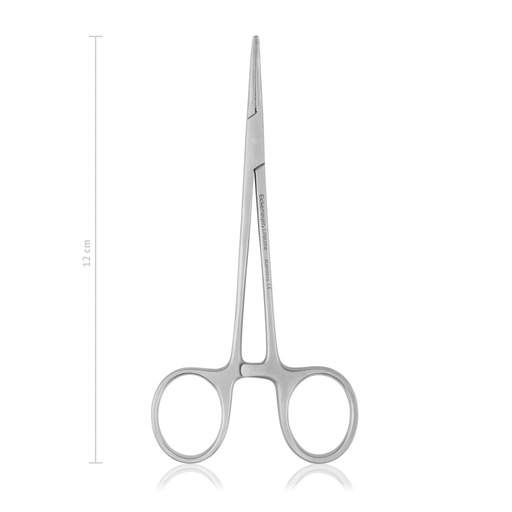 [973512] MOSQUITO érleszorító, hajlított, 12 cm