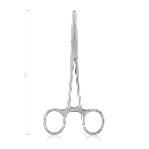 [142536] SPENCER WELLS érleszorító, hajlított, 14 cm