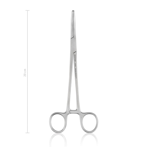 [142539] SPENCER WELLS érleszorító, hajlított, 20 cm