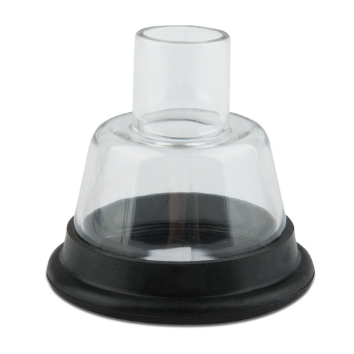 [215401] Anesztéziás maszk, átlátszó plexi, 1-es méret