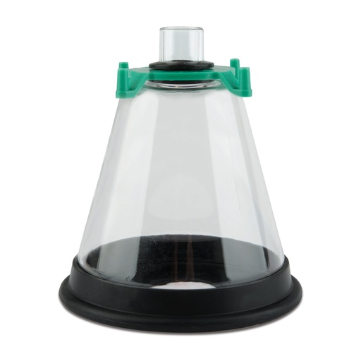 [215404] Anesztéziás maszk, átlátszó plexi, 4-es méret