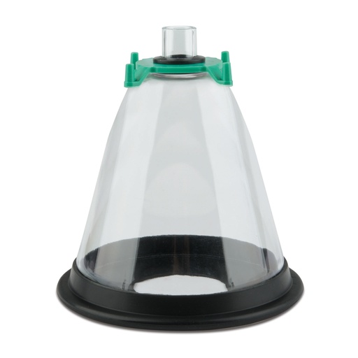 [215405] Anesztéziás maszk, átlátszó plexi, 5-ös méret