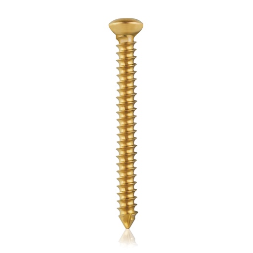 [191069] Corticalis csavar, Ø 3,5 mm, L = 34 mm, önmetsző, titán