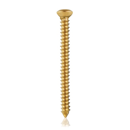 [191071] Corticalis csavar, Ø 3,5 mm, L = 38 mm, önmetsző, titán