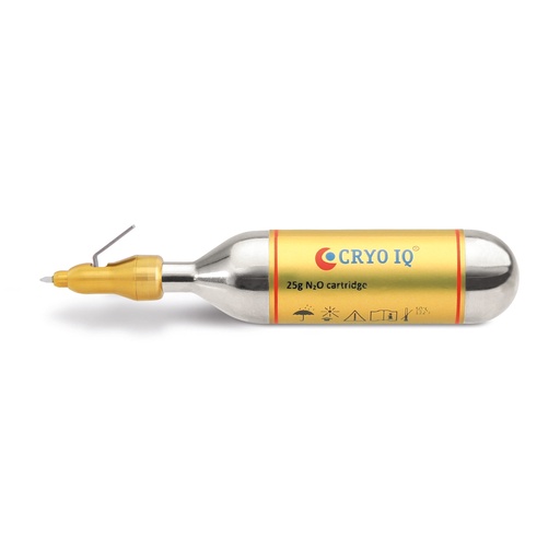 [173443] CryoIQ® DERM plus Cryo Stick, 1 db 25 g-os N₂O patronnal, dobozban