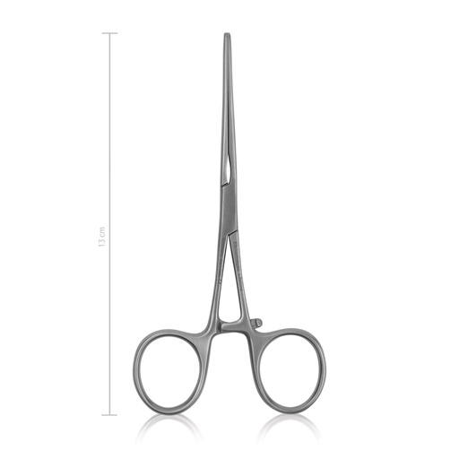 [144013] BABY-KOCHER bélfogó, hosszanti bordázattal, egyenes, 13 cm