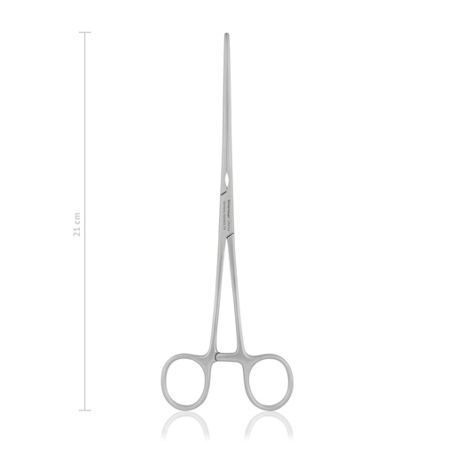 [144621] MAYO–ROBSON bélfogó, hosszanti bordázattal, egyenes, 21 cm