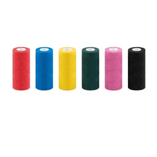[050752] EICKWRAP rugalmas pólya (copoly), vegyes színekben, 10 cm × 4,5 m, 18 db/csomag