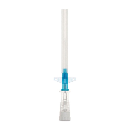 [050021] Delta Flo EH szárnyas kanül, kék, 22G, 50 db/doboz