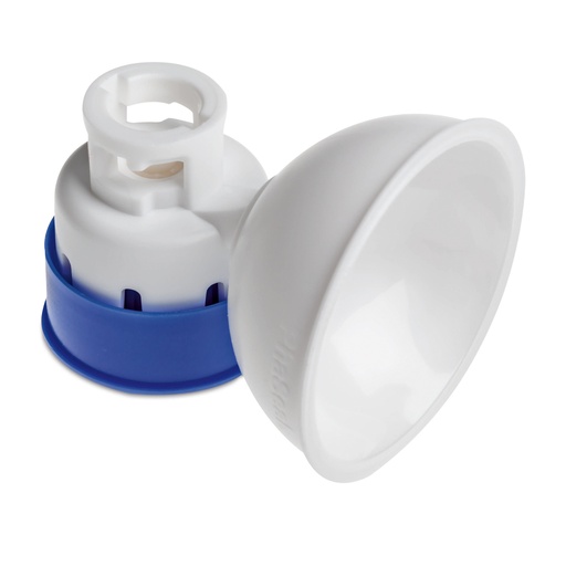 [409000] PhaSeal palackadapter P14, kék, 13 mm