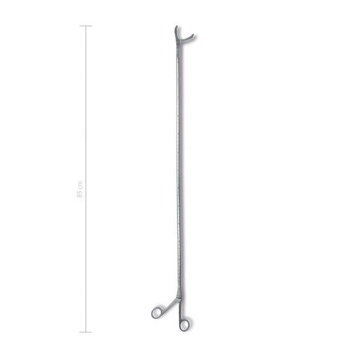 [872185] Idegentest-fogó, merev kivitelű, „aligátor” pofával, hosszú modell, L = 85 cm