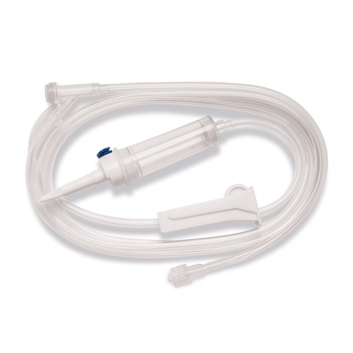 [050165] Eickemeyer infúziós szerelék Y-csatlakozóval, 20 csepp/ml, 150 cm, 50 db