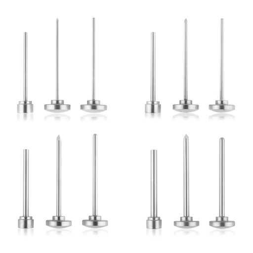 [304727] Műszerhüvely-készlet, 4 darabos, külső átmérők: Ø 2,7 / 3,4 / 4,1 / 4,8 mm