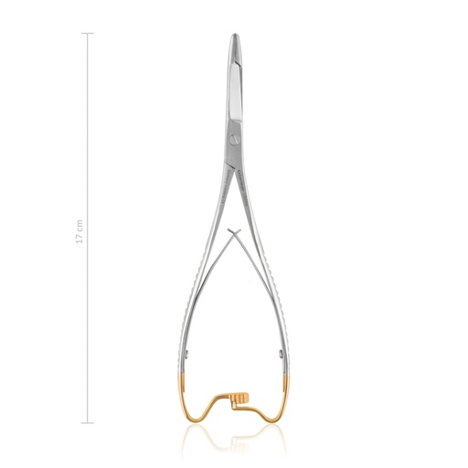 [152417] MATHIEU-OLSEN tűfogó, egyrugós kivitel, 17 cm, TC