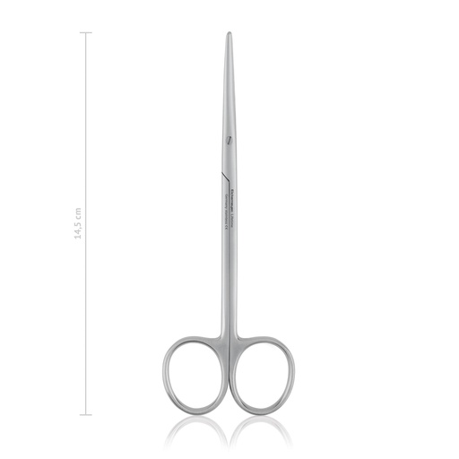 [118414] METZENBAUM-Fino preparáló olló, egyenes, tompa/tompa 14,5 cm 