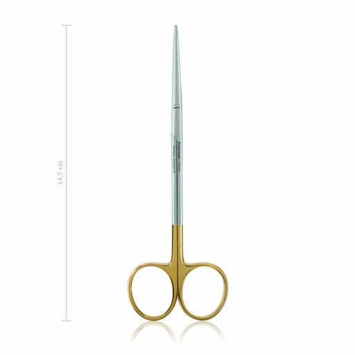 [116414] METZENBAUM-FINO preparáló olló, egyenes, 14,5 cm, TC, extra finom kivitel