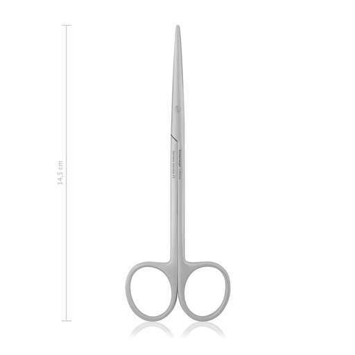 [118214] METZENBAUM preparáló olló, egyenes, tompa/tompa, 14,5 cm