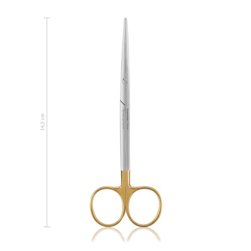 [116214] METZENBAUM preparáló olló, 14,5 cm, egyenes, TC