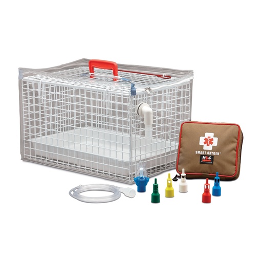 [214665] Oxigénketrec Smart Oxygen, nagy méret Hossz: 56 cm × Szélesség: 38 cm × Magasság: 38 cm