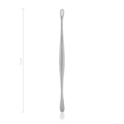 [165717] VOLKMANN csontkaparó, kétoldalas, 17 cm