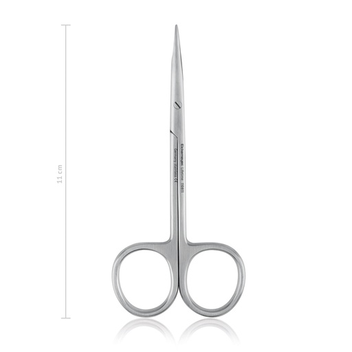 [110811] Stevens olló, finom, 11 cm, egyenes, tompa/tompa