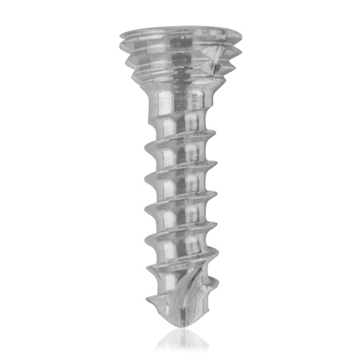 [185521] Titán zárócsavar Ø1,7 × 8 mm, szögstabil, többirányú, kék, Torx 6, önfúró, önmetsző