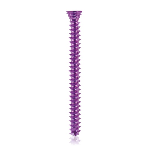 [185583] Titán zárócsavar Ø3,5 × 36 mm, szögstabil, többirányú, magenta, Torx 10, önfúró, önmetsző