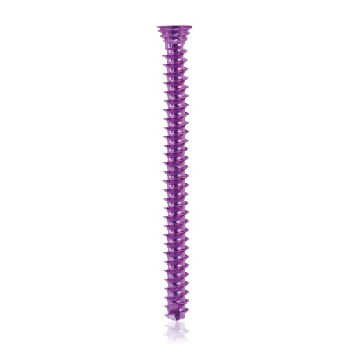 [185585] Titán zárócsavar Ø3,5 × 40 mm, szögstabil, többirányú, magenta, Torx 10, önfúró, önmetsző
