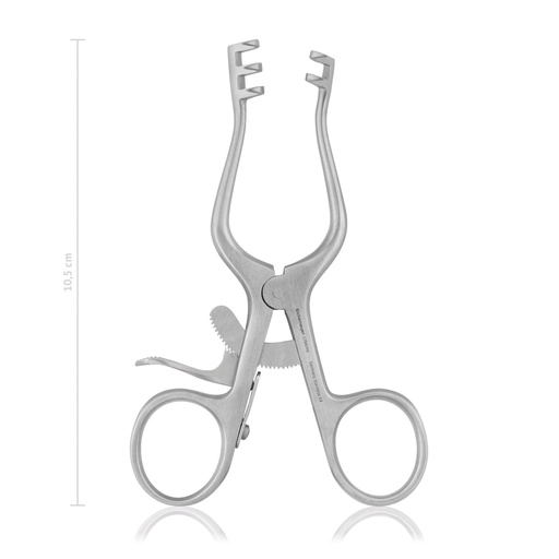 [161310] WEITLANER típusú önterpesztő feltáró, hegyes végű,10,5 cm