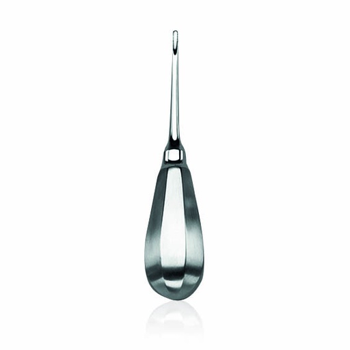 [175403] Lindo-Levien gyökéremelő, fogazott, 3 mm, 13,5 cm, 5 ¼"