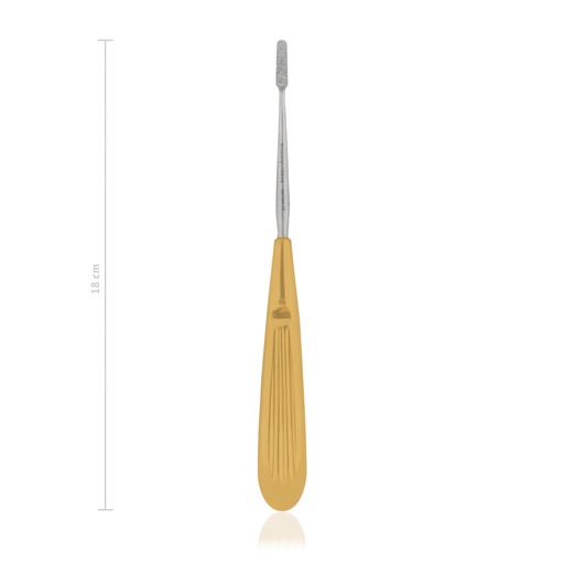 [177319] Nyúlfogászati reszelő, gyémántbevonattal, 18 cm, 7"